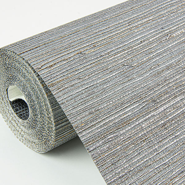 Eade’s Shandong Slate Ramie Grasscloth Wallpaper Slate