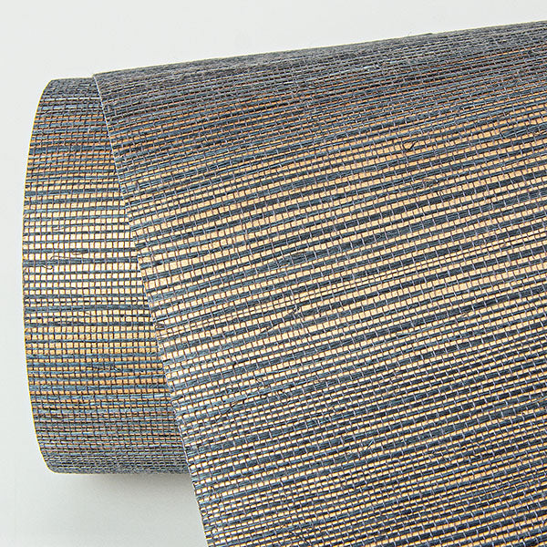 Eade’s Caihon Slate Sisal Grasscloth Wallpaper Slate