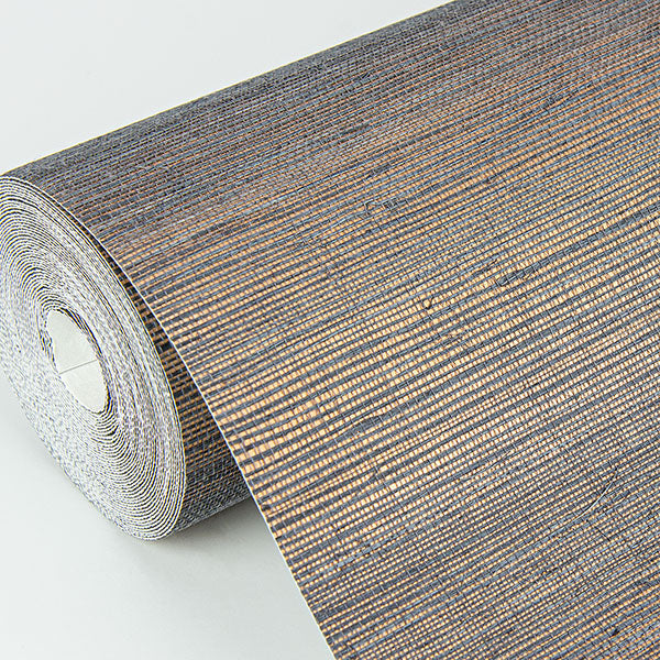 Eade’s Caihon Slate Sisal Grasscloth Wallpaper Slate