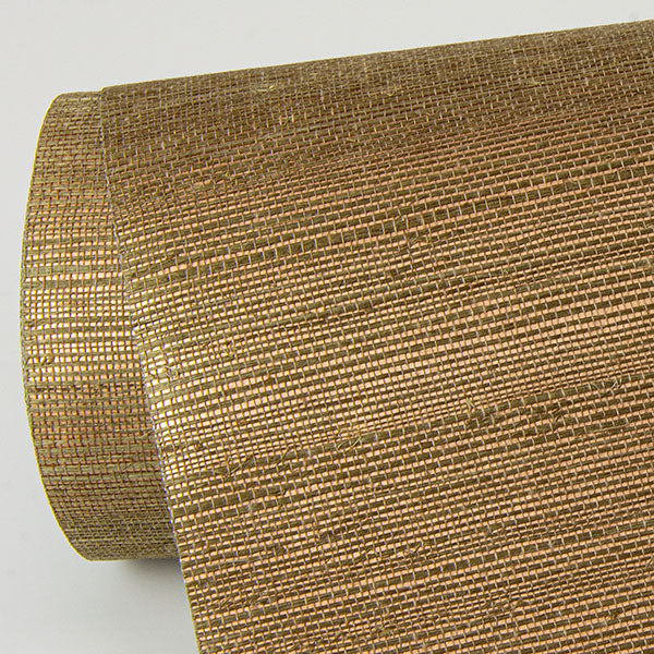 Eade’s Caihon Bronze Sisal Grasscloth Wallpaper Bronze