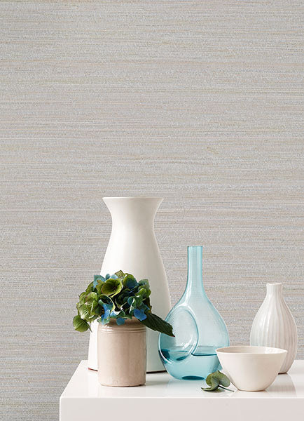 Eade’s Kira Dove Hemp Grasscloth Wallpaper Dove