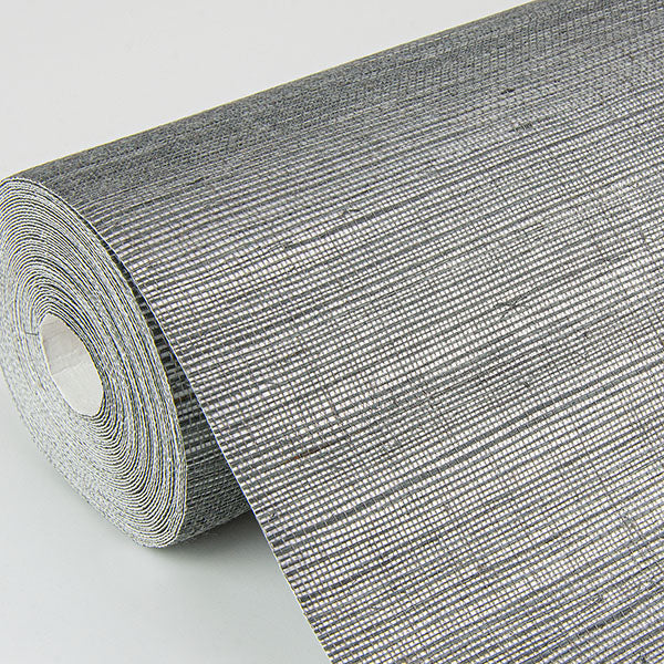 Eade’s Sakiya Slate Sisal Grasscloth Wallpaper Slate