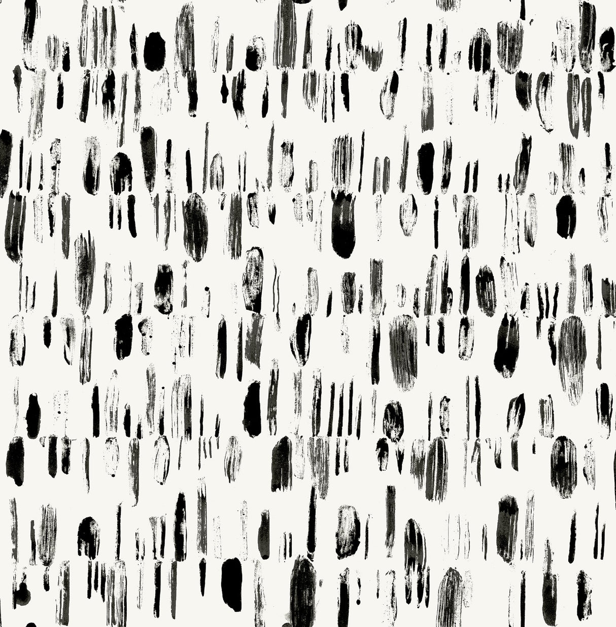 A-Street Prints 2973-90201 Dwell Black Brushstrokes Wallpaper