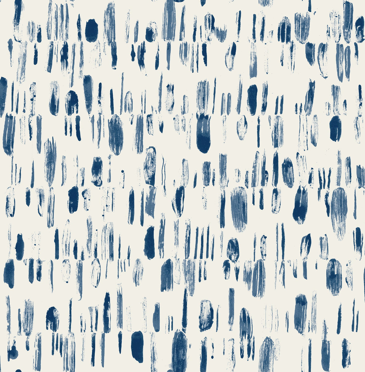 A-Street Prints 2973-90202 Dwell Navy Brushstrokes Wallpaper