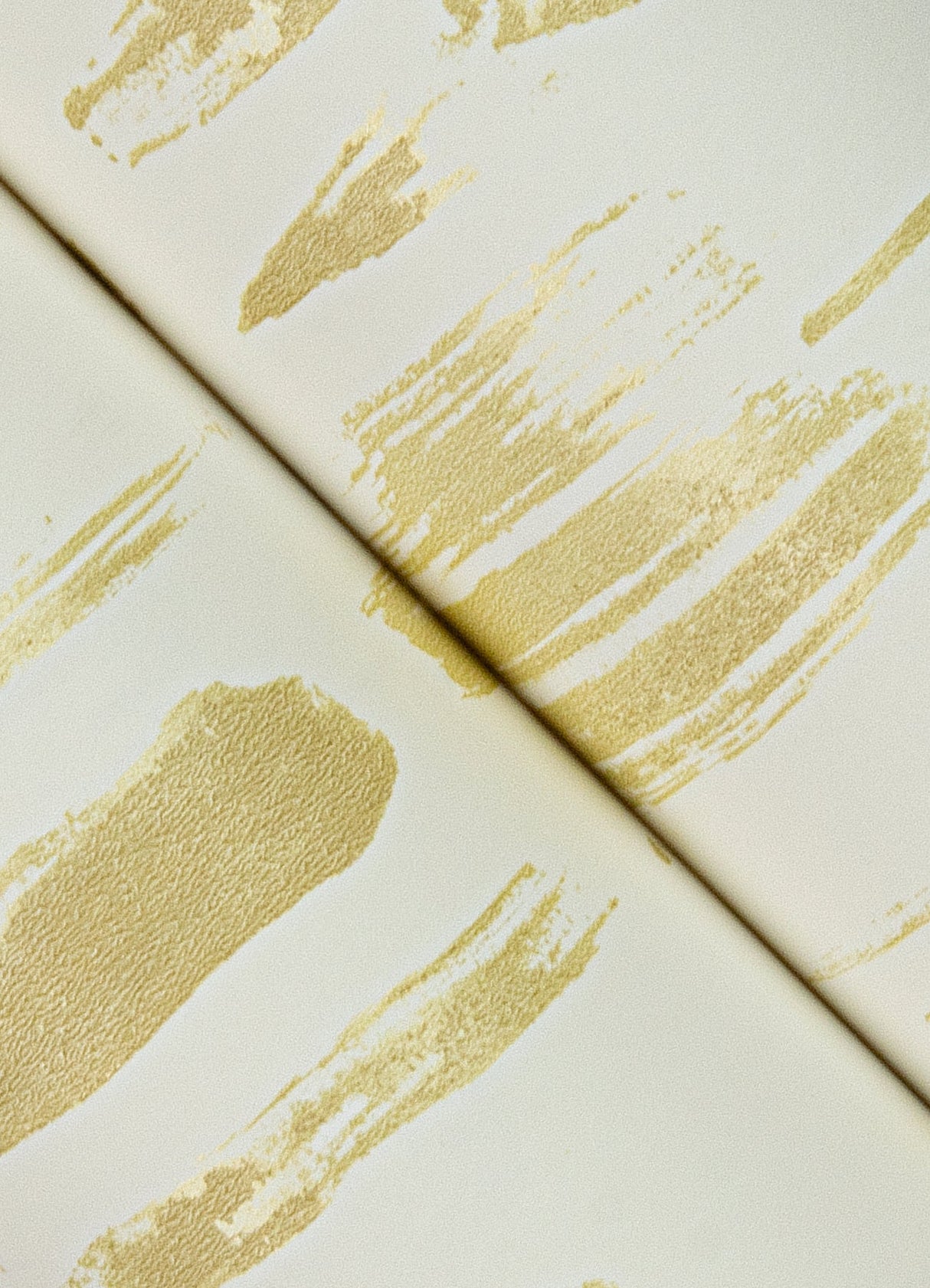 A-Street Prints 2973-90203 Dwell Gold Brushstrokes Wallpaper