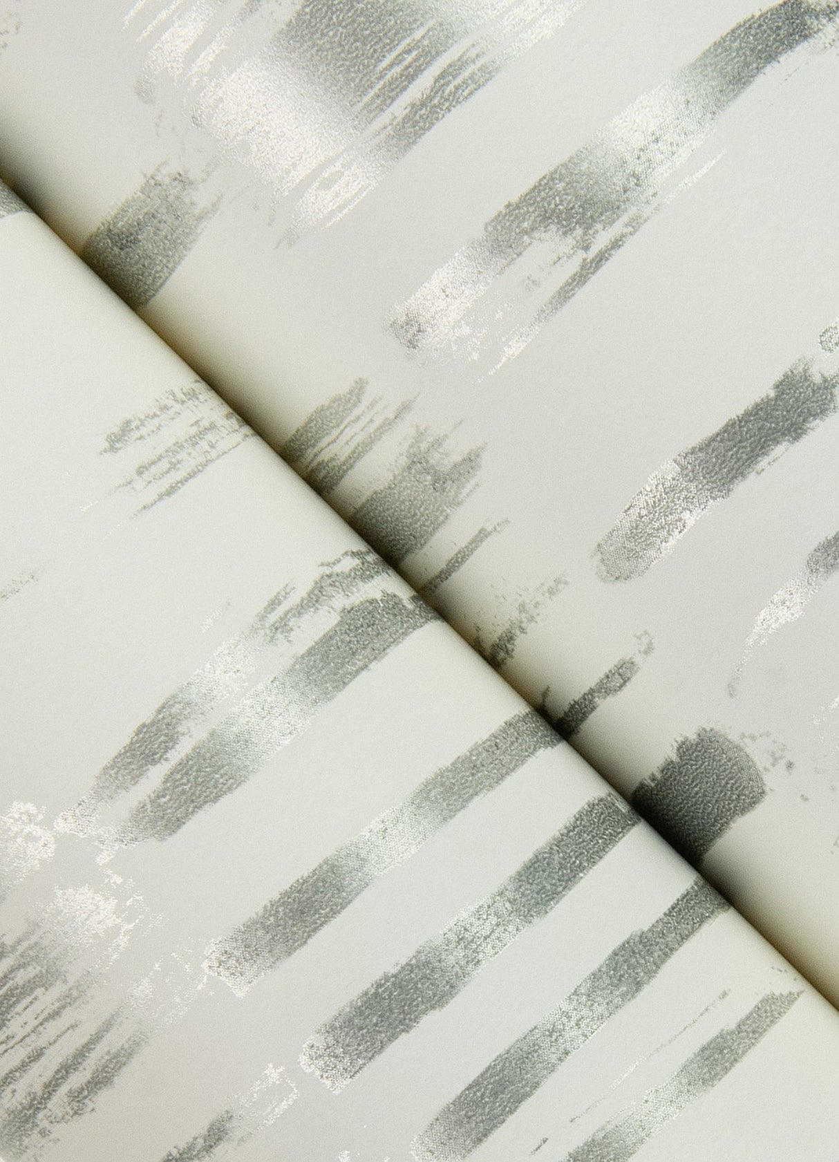 A-Street Prints 2973-90204 Dwell Grey Brushstrokes Wallpaper