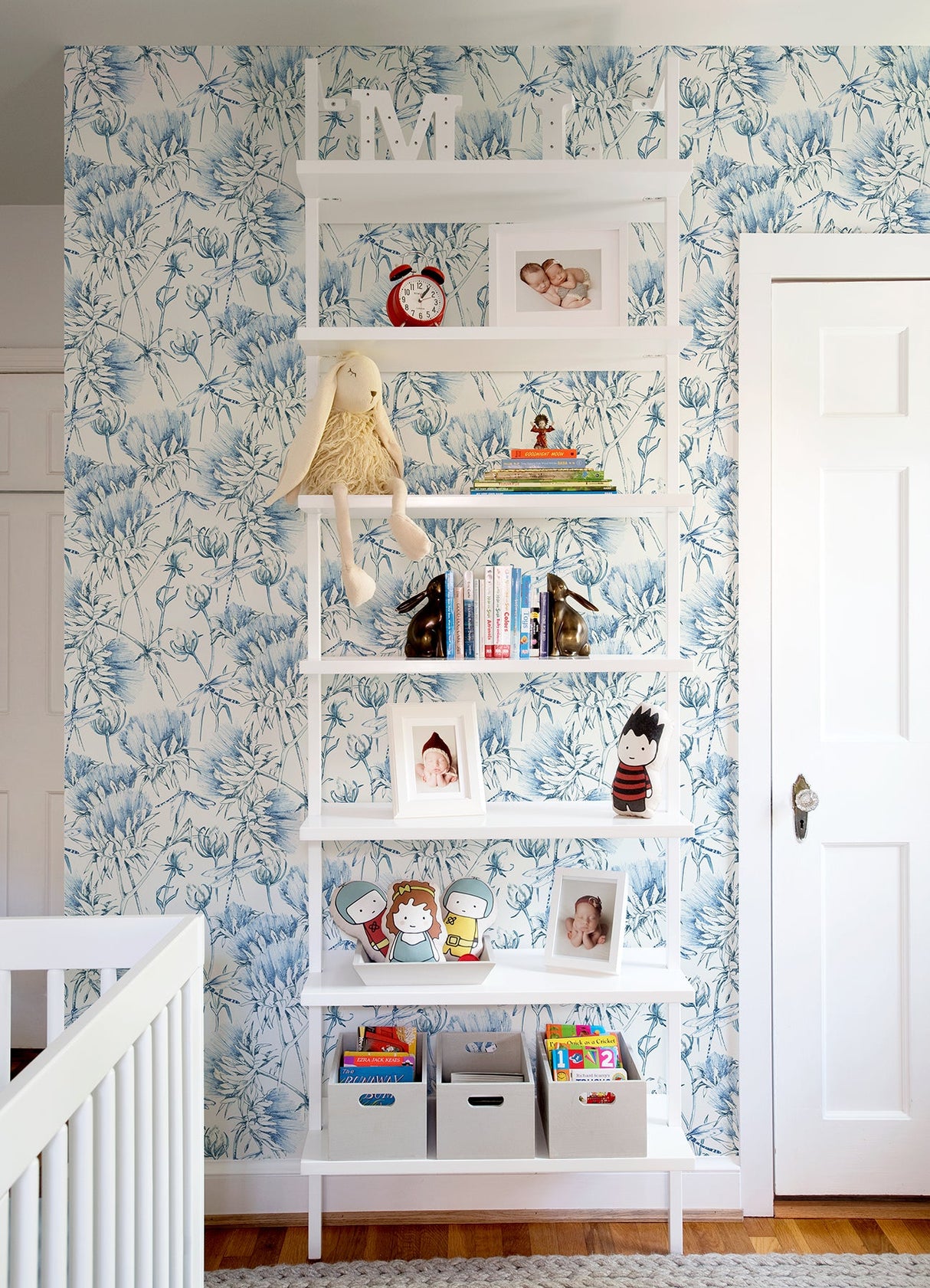 A-Street Prints 2973-90403 Mariell Blue Dragonfly Wallpaper