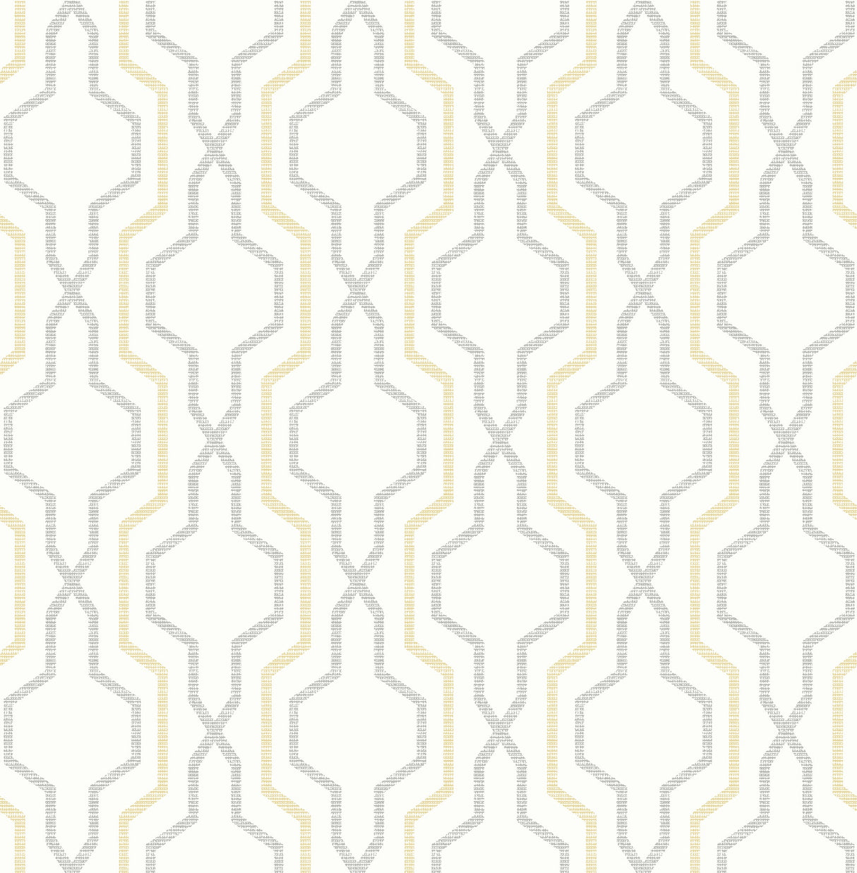 A-Street Prints 2973-90604 Rion Yellow Trellis Wallpaper