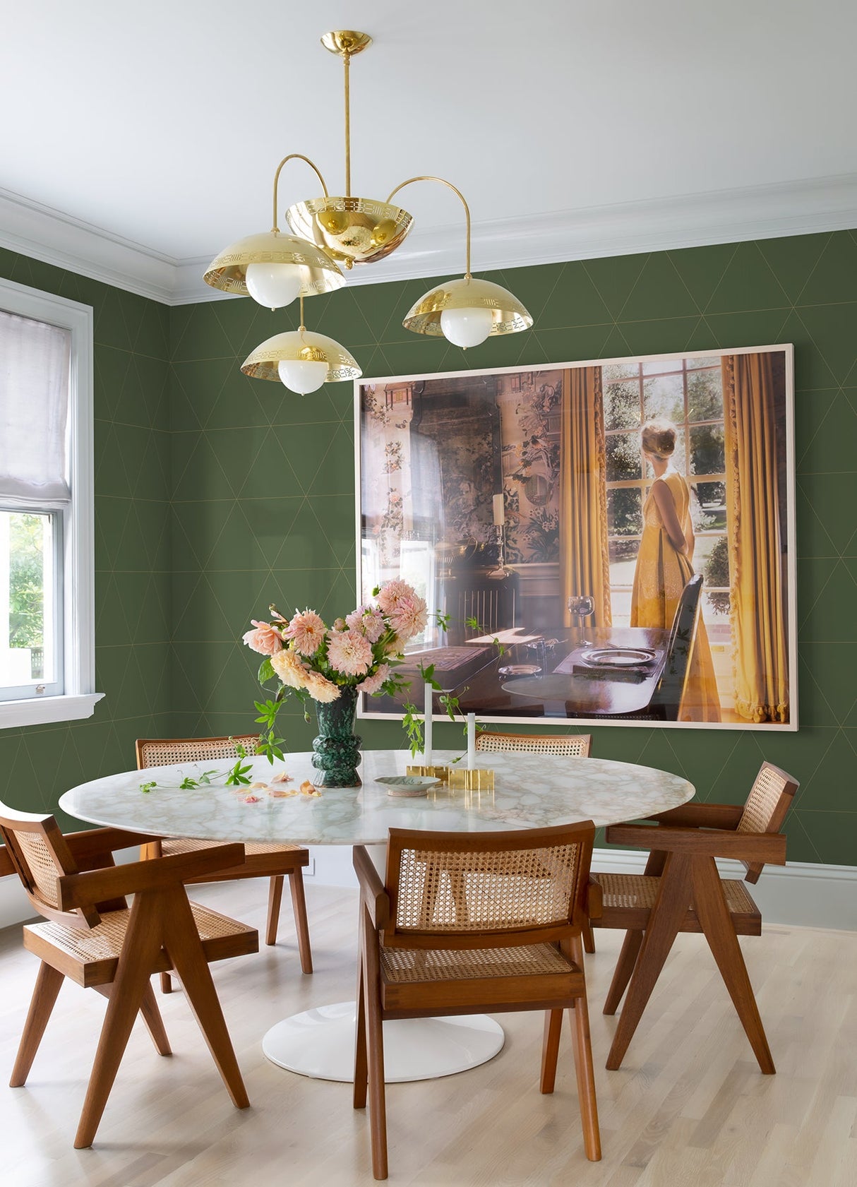 A-Street Prints 2973-91010 Twilight Moss Geometric Wallpaper