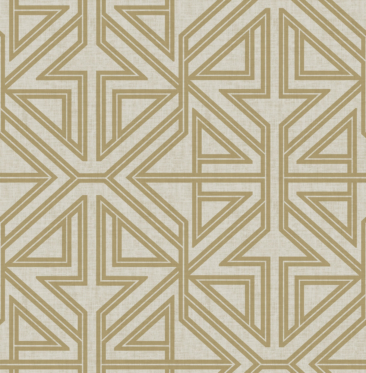 A-Street Prints 2975-26229 Kachel Gold Geometric Wallpaper