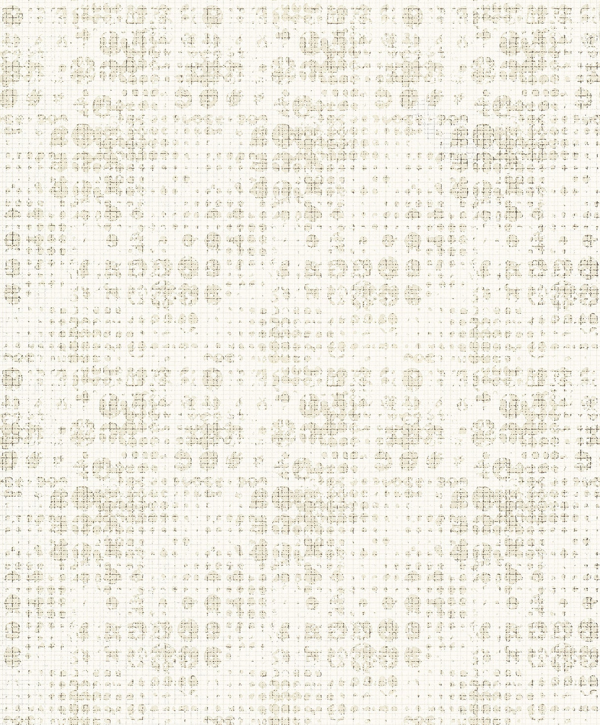 A-Street Prints 2976-86408 Celeste Platinum Circle Grid Wallpaper