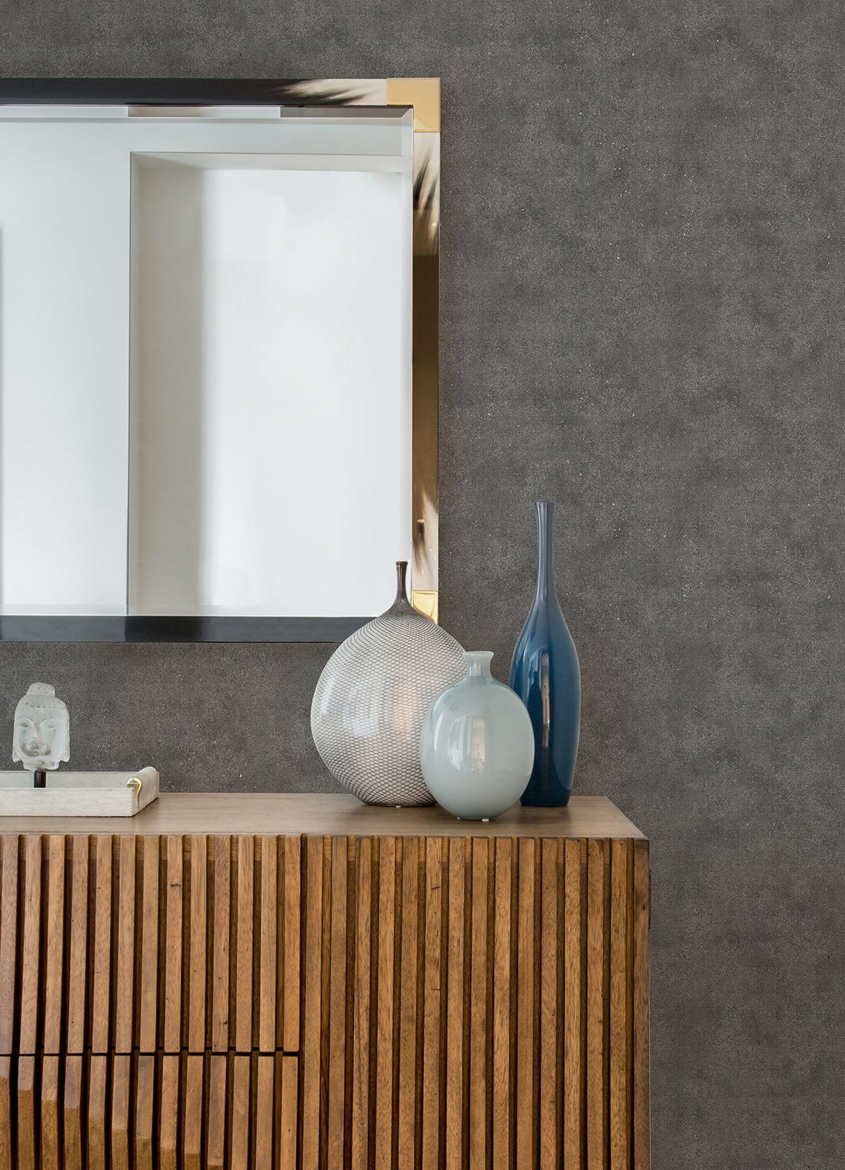 A-Street Prints 2976-86435 Cibola Pewter Pebbled Wallpaper