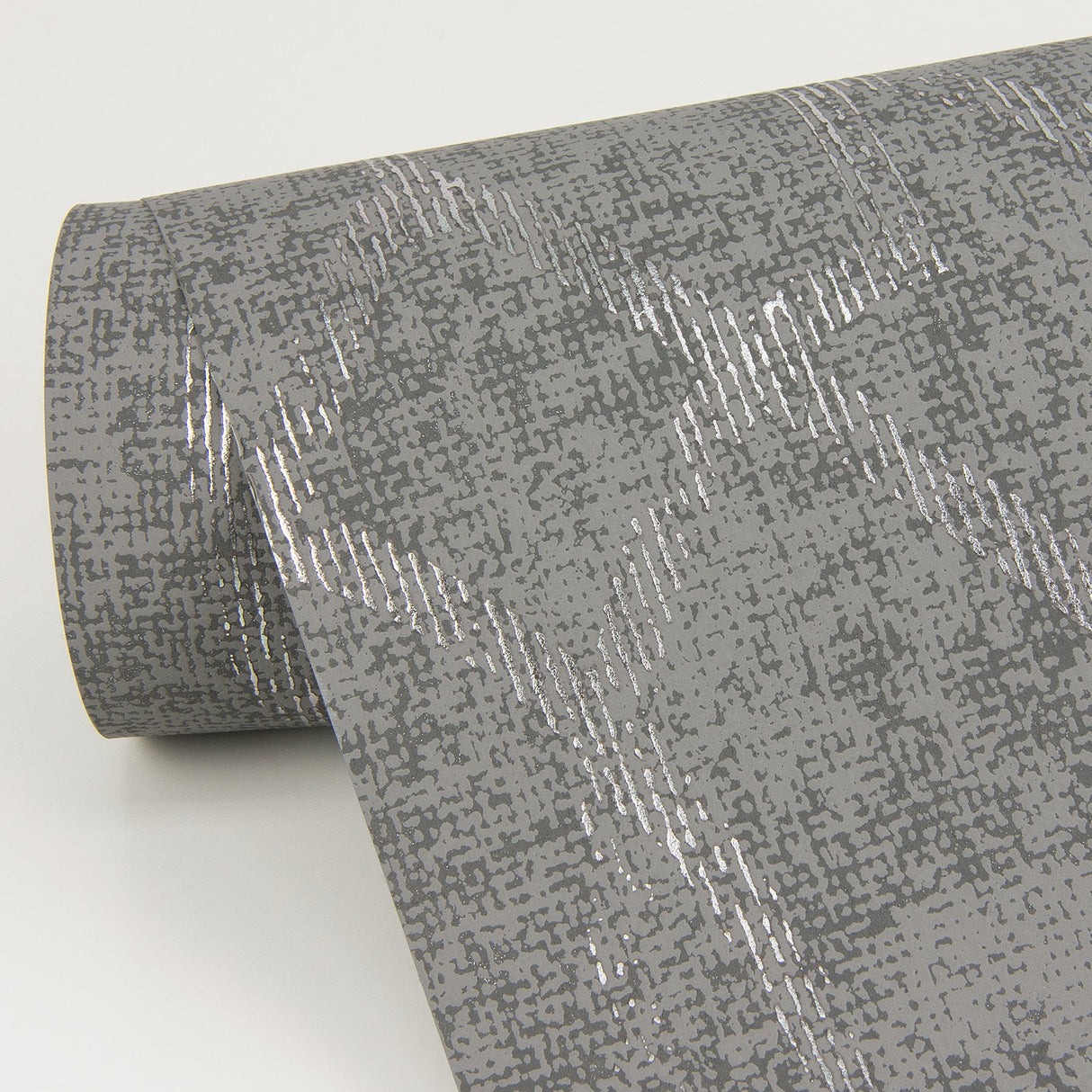 A-Street Prints 2976-86447 Ziva Silver Metallic Trellis Wallpaper