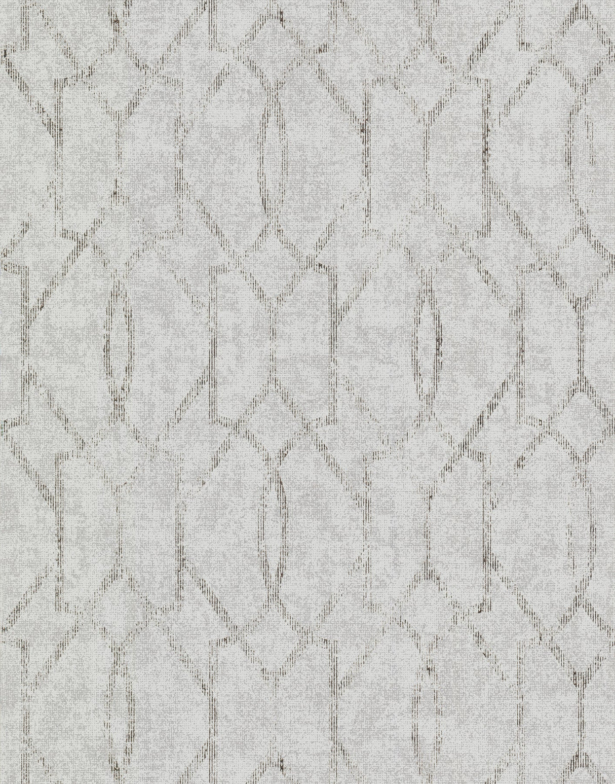 A-Street Prints 2976-86452 Ziva Platinum Metallic Trellis Wallpaper