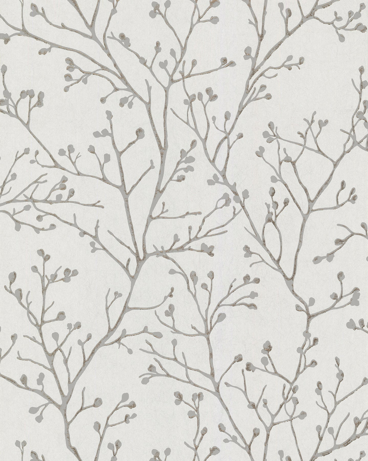 A-Street Prints 2976-86453 Koura Silver Branches Wallpaper