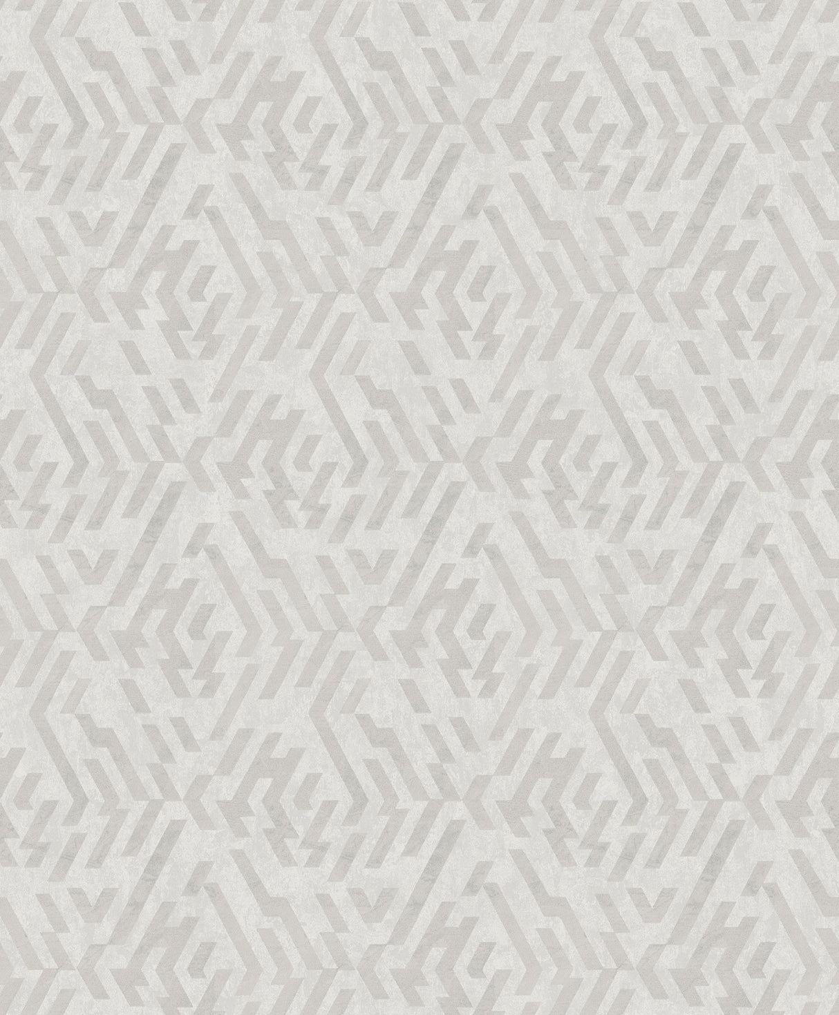 A-Street Prints 2976-86536 Kila Platinum Geometric Wallpaper