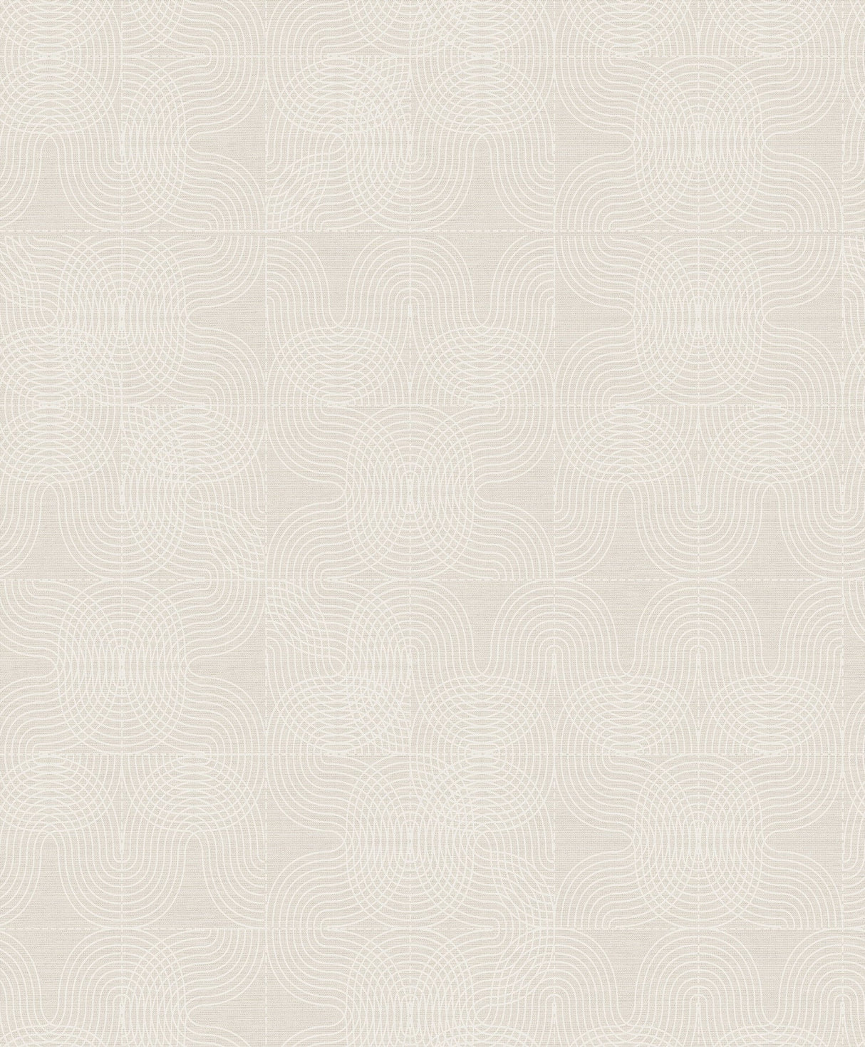 A-Street Prints 2976-86542 Alva Cream Wavelength Wallpaper