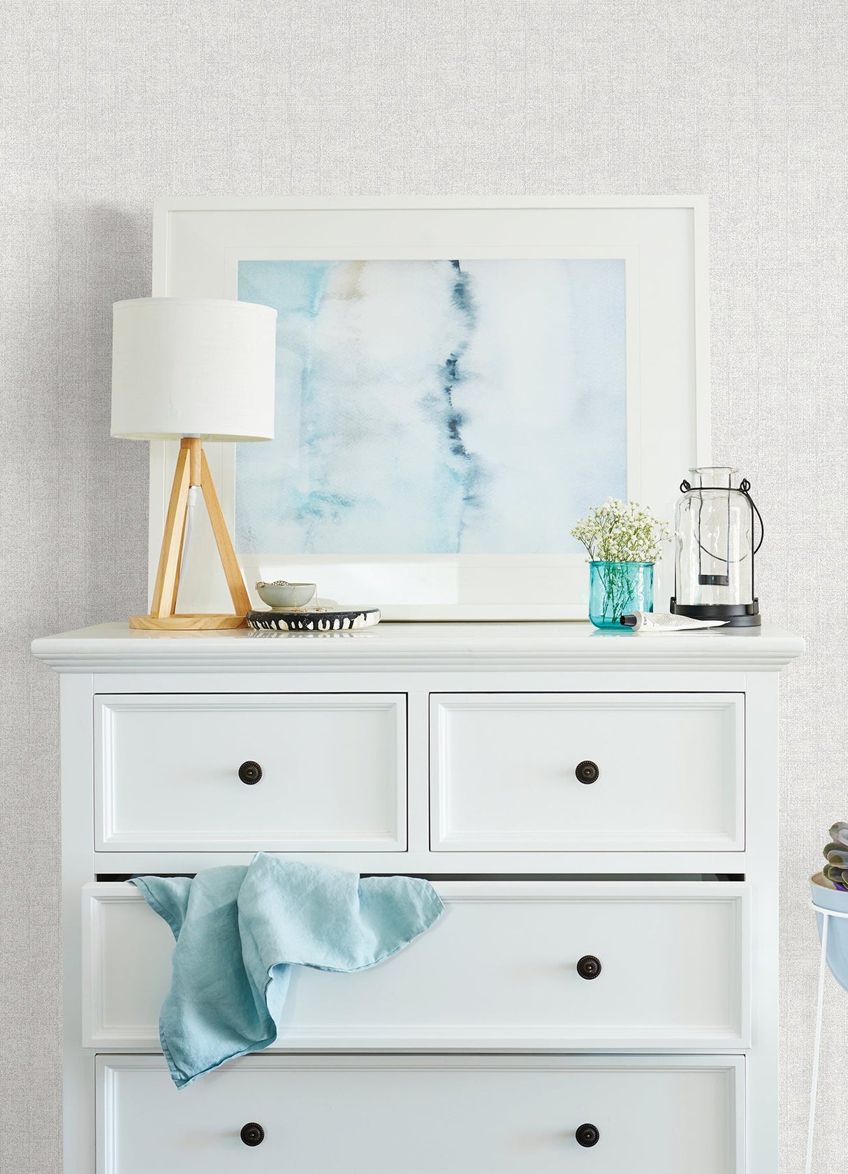 A-Street Prints 2976-86551 Janus Grey Textured Tile Wallpaper