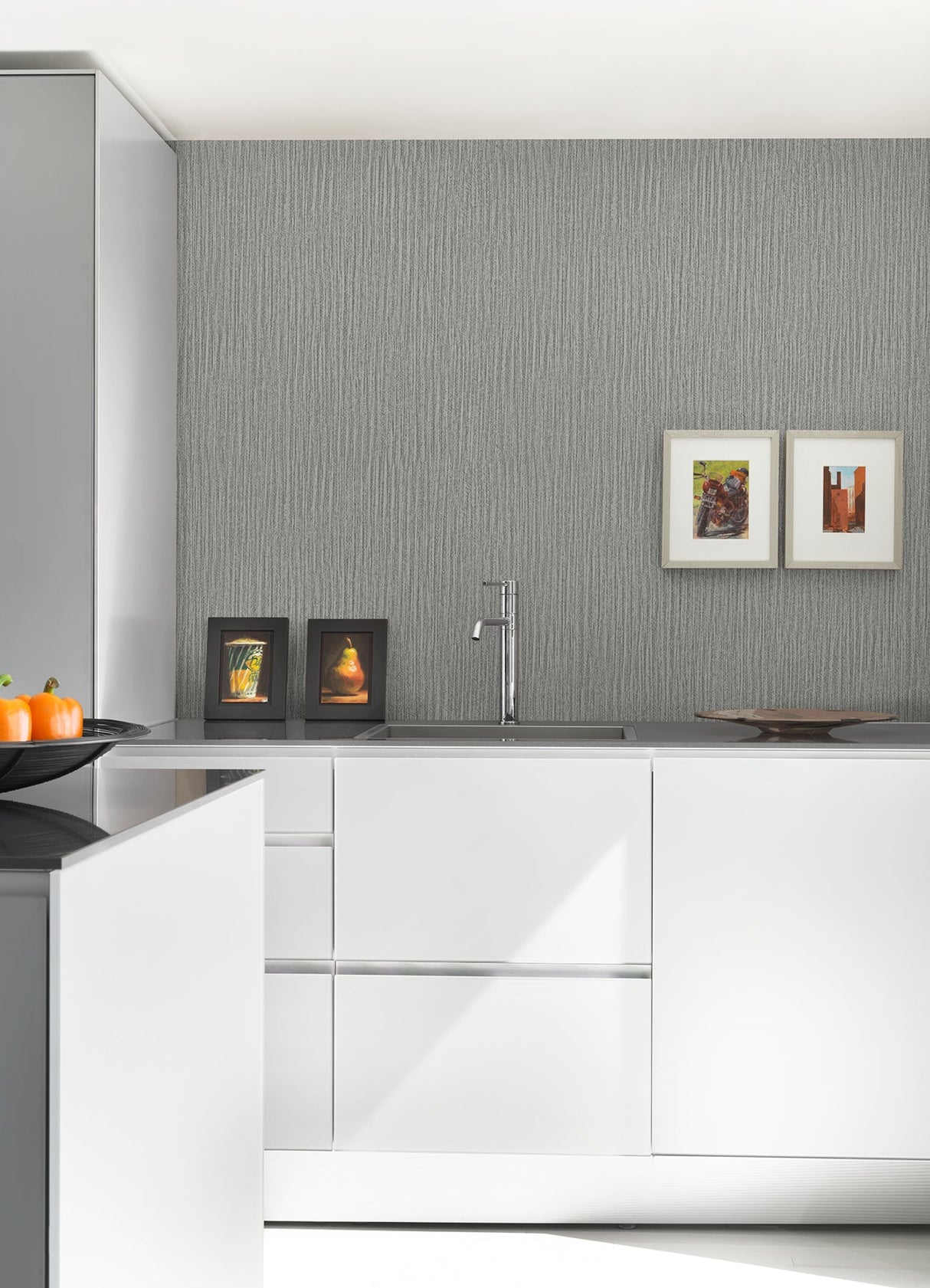 A-Street Prints 2976-86556 Calisto Pewter Distressed Wallpaper