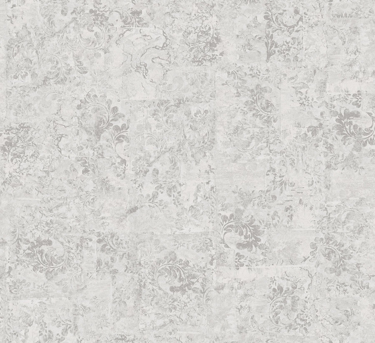 A-Street Prints 2976-86558 Eisen Silver Abstract Botanical Wallpaper