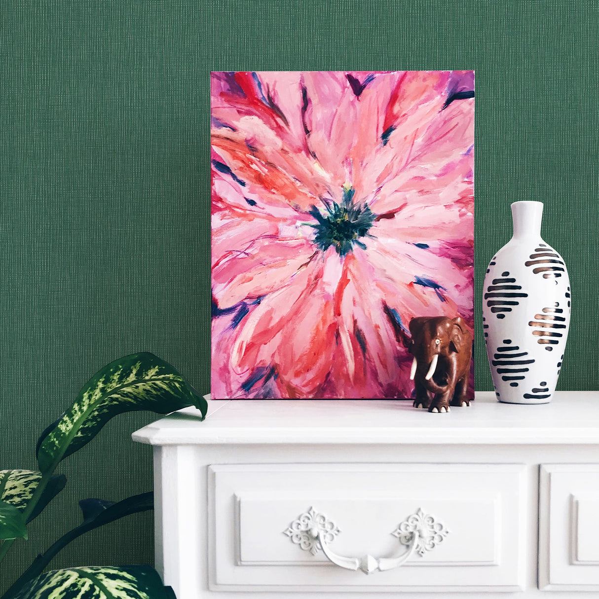 Advantage 2979-36977-1 Seaton Green Faux Grasscloth Wallpaper