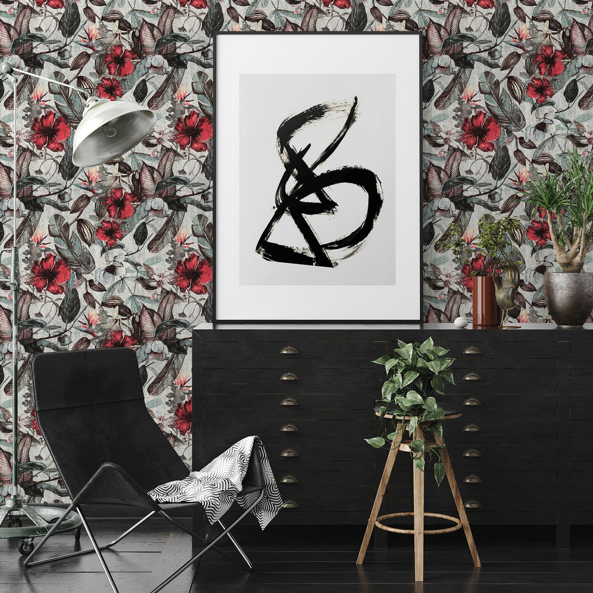 Advantage 2979-37216-1 Kailano Green Botanical Wallpaper