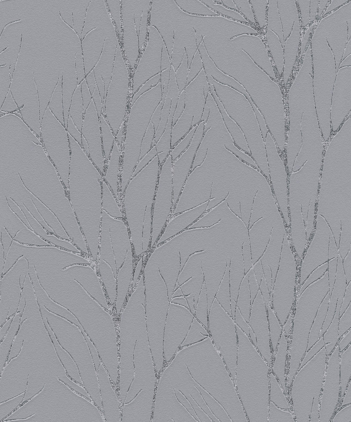 Advantage 2979-37260-1 Diani Pewter Metallic Tree Wallpaper