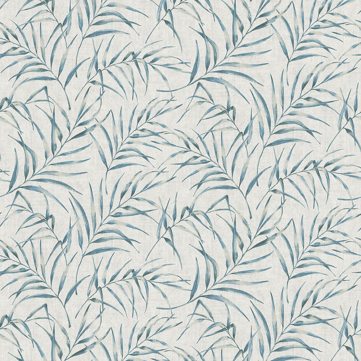 Advantage 2979-37335-1 Lani Blue Fronds Wallpaper