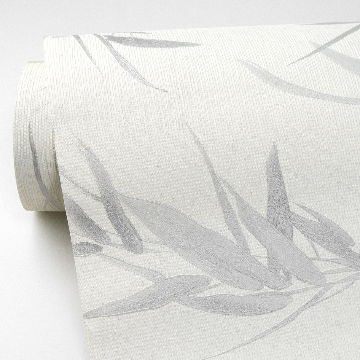 Advantage 2979-37376-2 Hali Light Grey Fronds Wallpaper