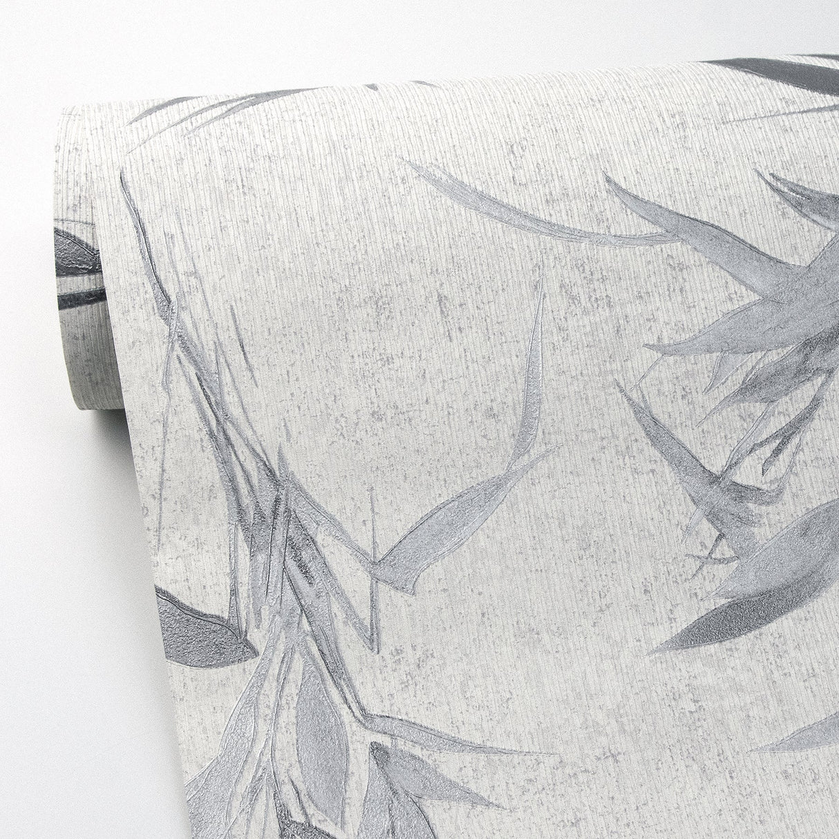 Advantage 2979-37376-5 Hali Silver Fronds Wallpaper