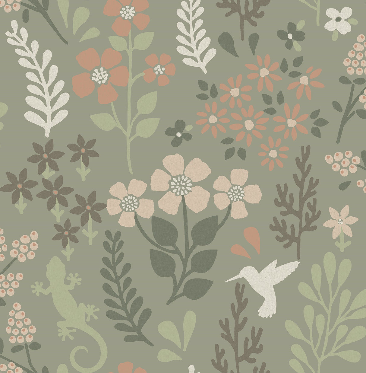 Advantage 2980-26173 Karina Green Meadow Wallpaper