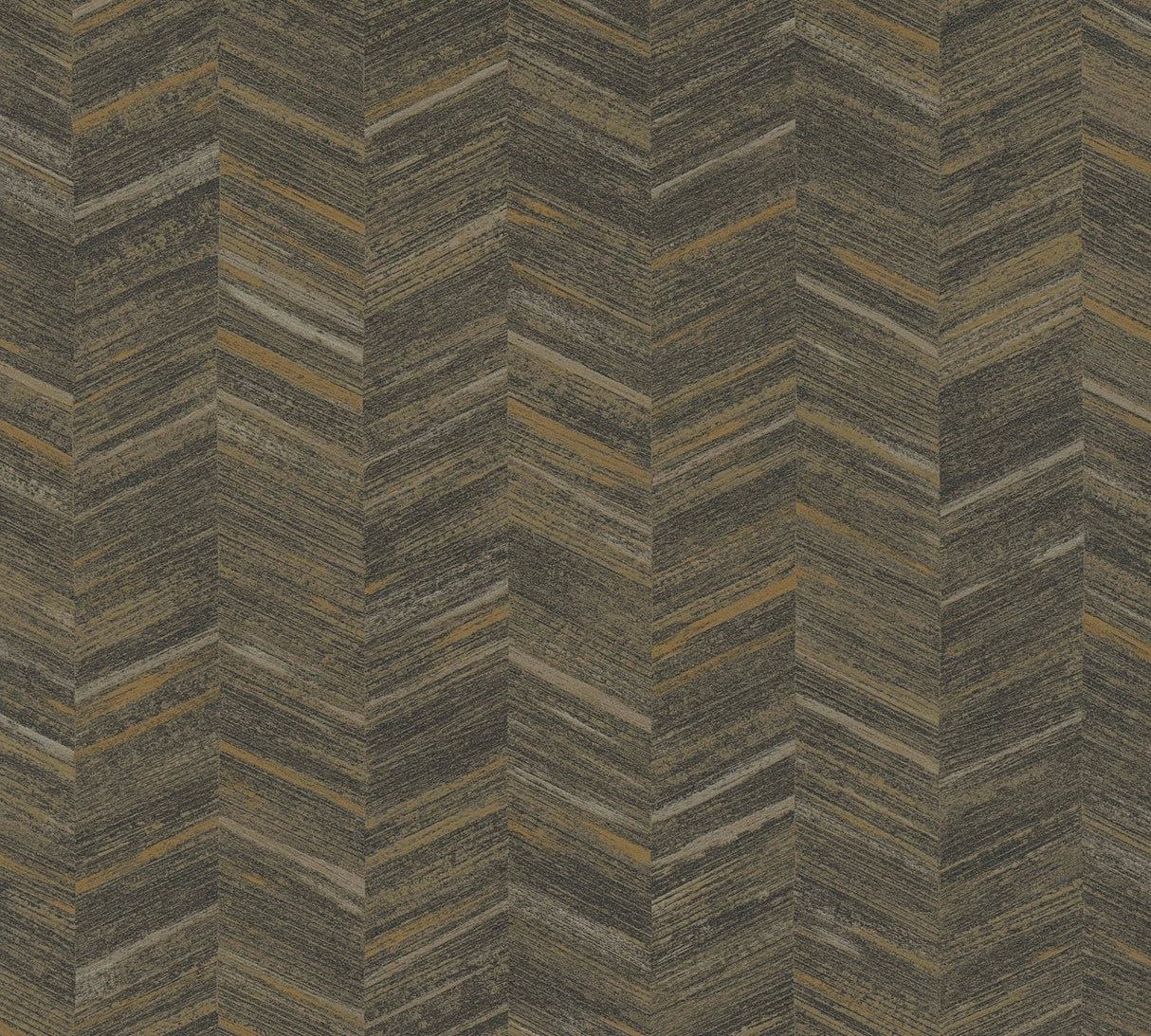 Advantage 2980-38309-7 Tatlin Brown Chevron Wallpaper