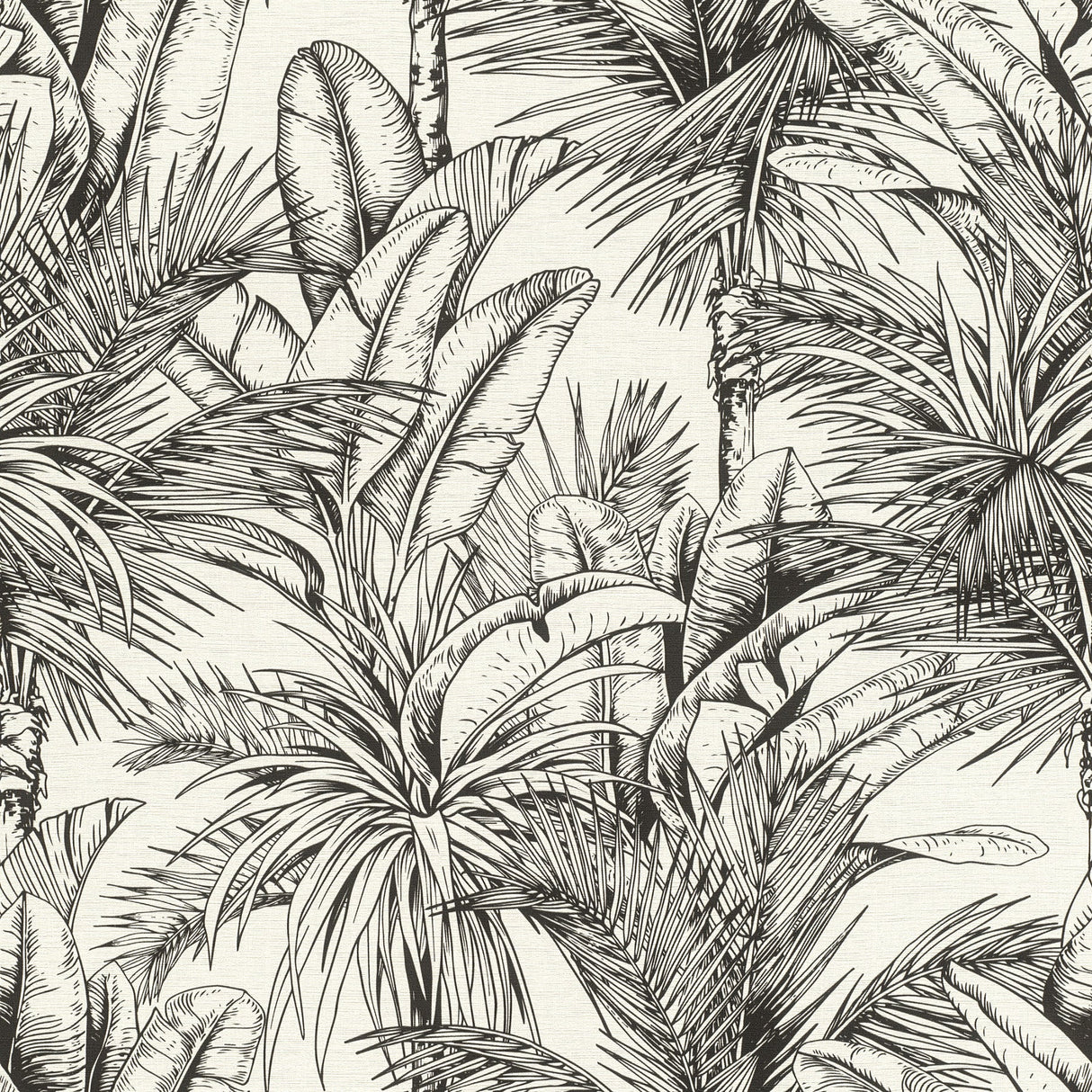 Advantage 2980-478013 Serra White Palm Wallpaper