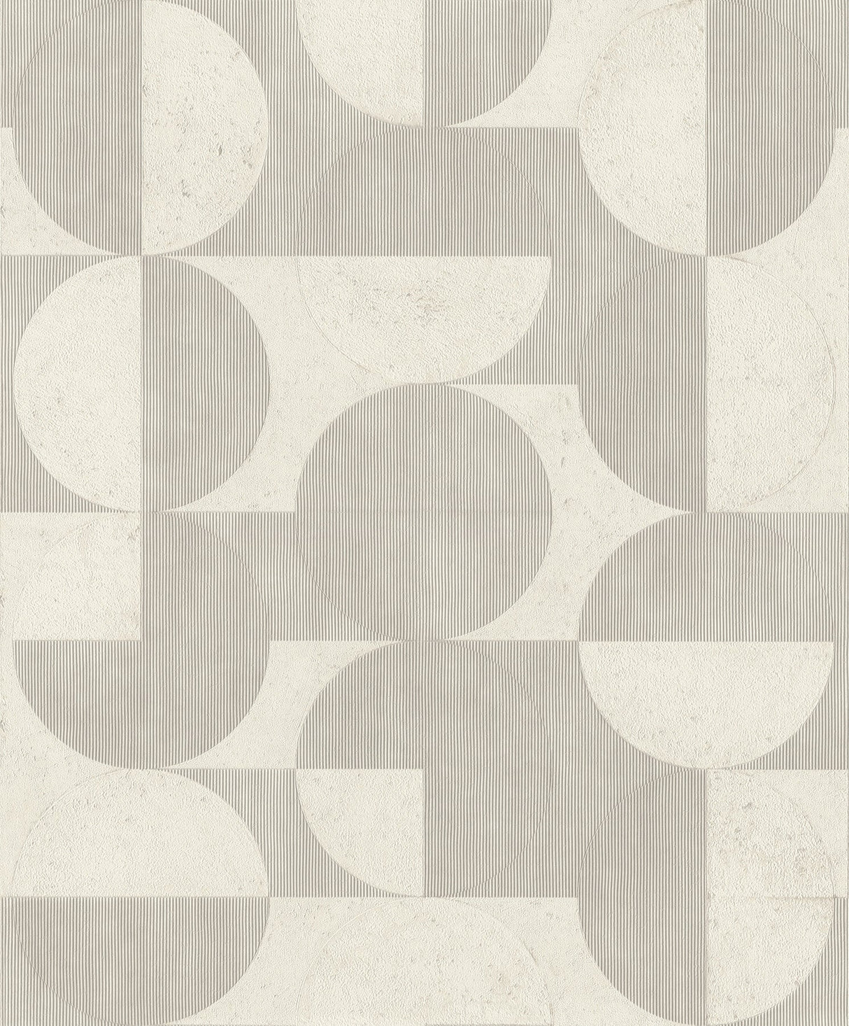 Advantage 2980-521313 Barcelo Light Grey Circles Wallpaper