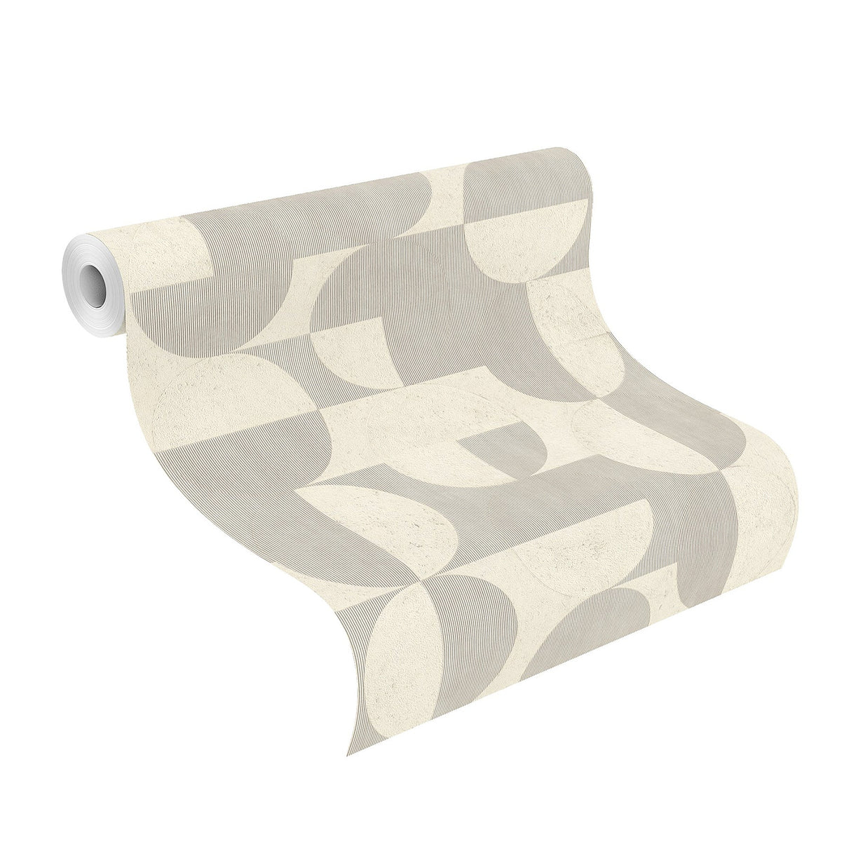 Advantage 2980-521313 Barcelo Light Grey Circles Wallpaper