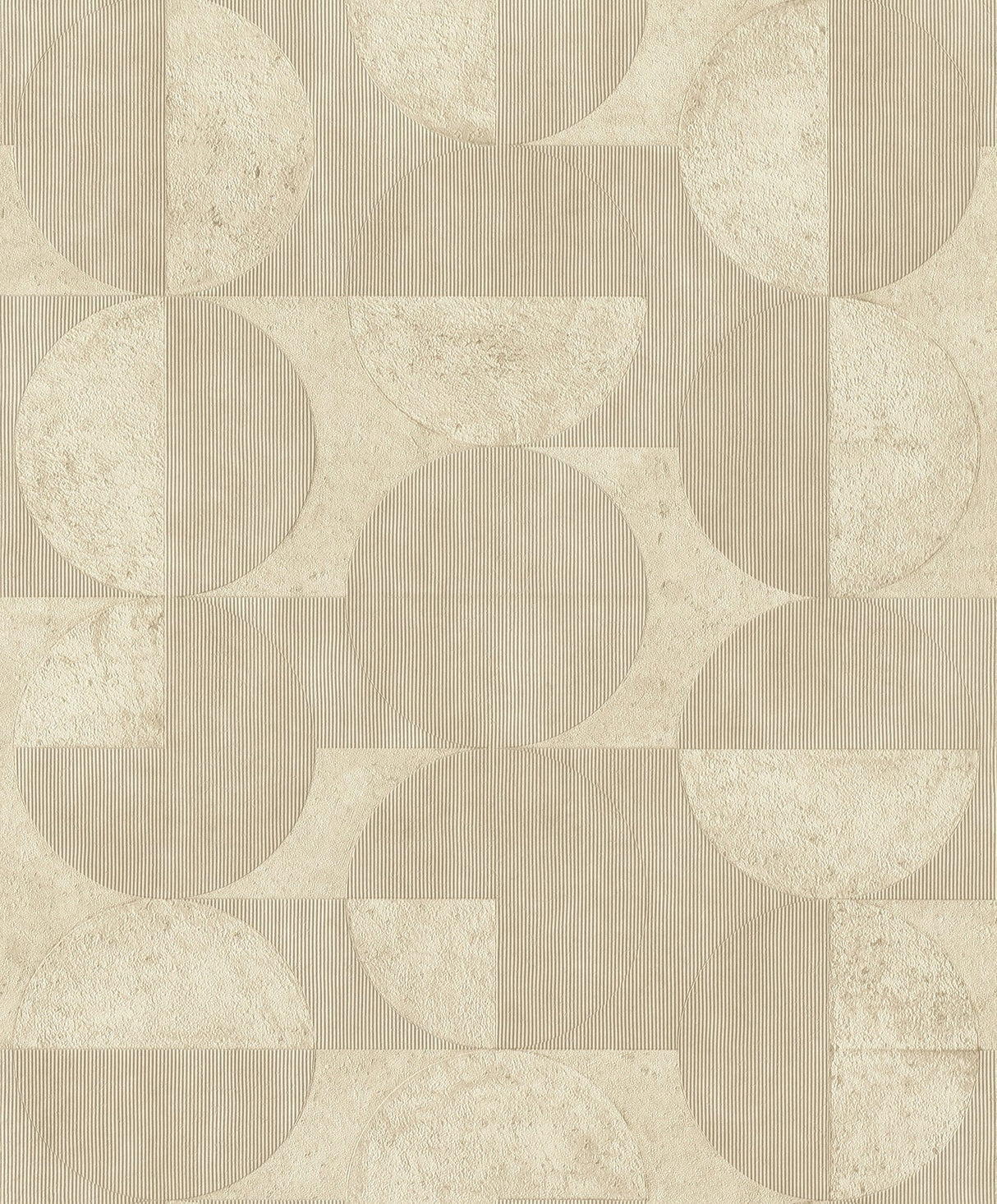 Advantage 2980-521337 Barcelo Beige Circles Wallpaper