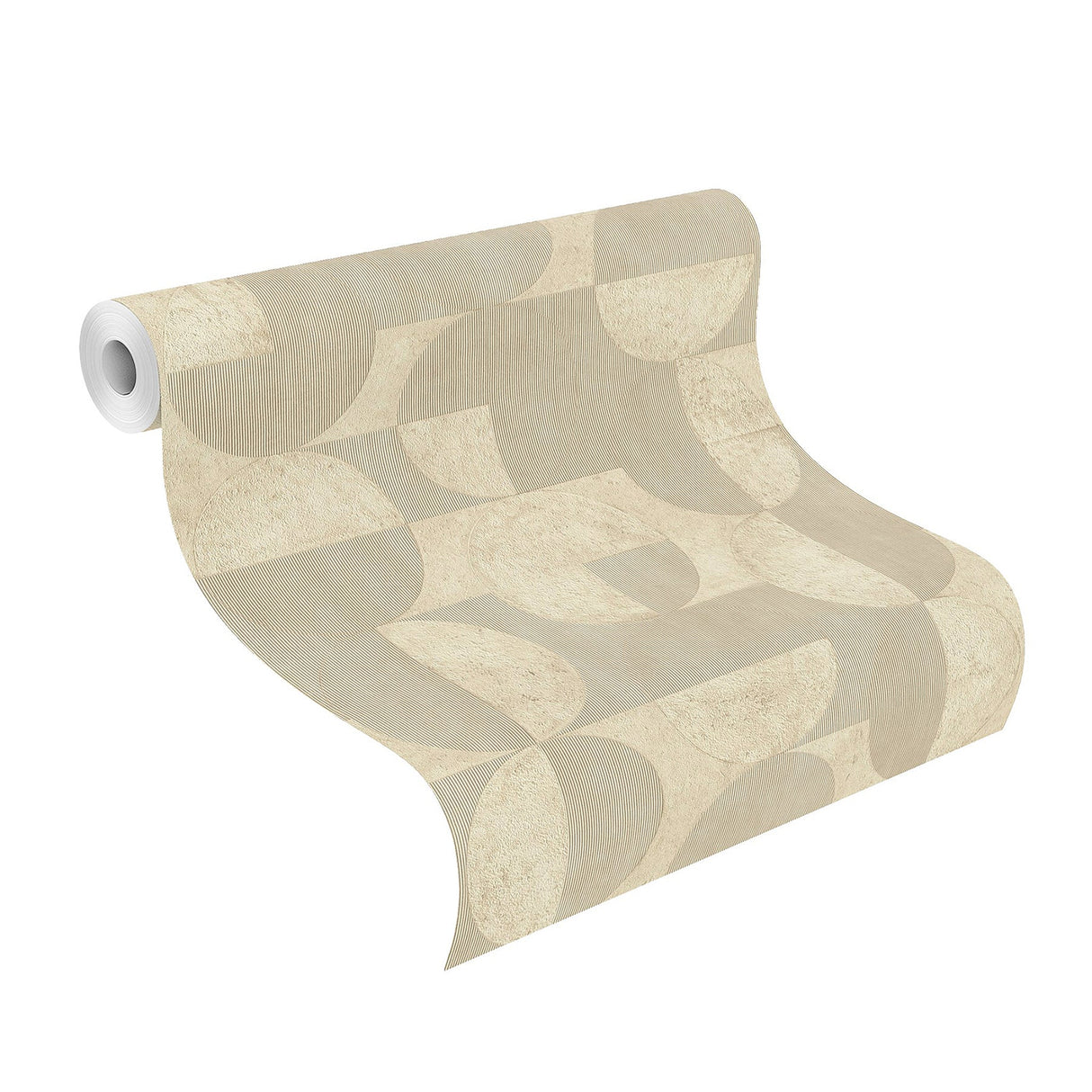 Advantage 2980-521337 Barcelo Beige Circles Wallpaper