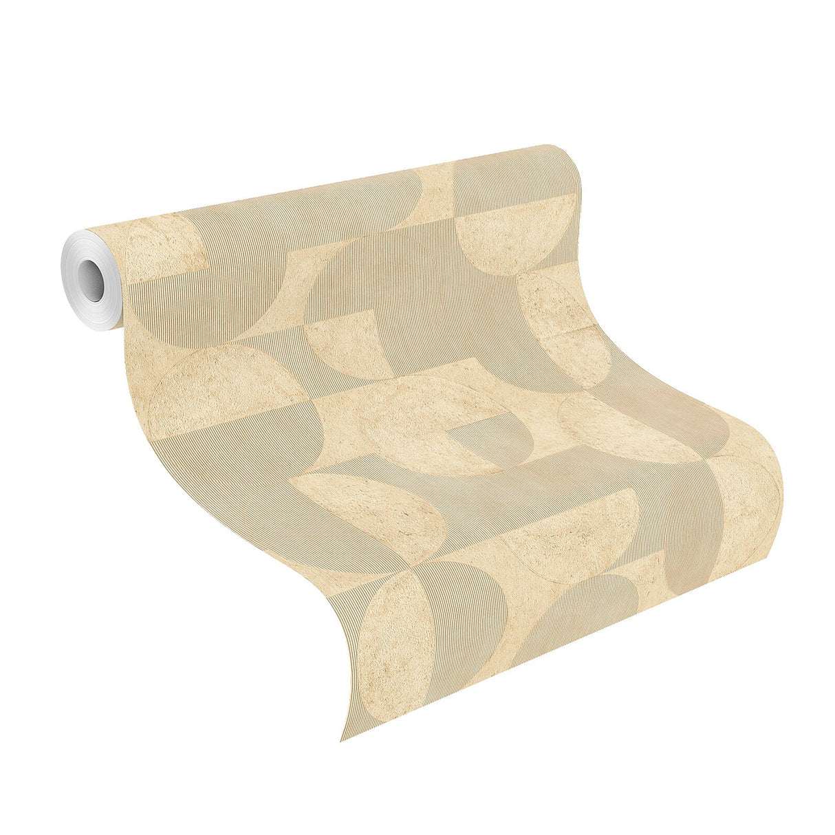 Advantage 2980-521344 Barcelo Light Brown Circles Wallpaper