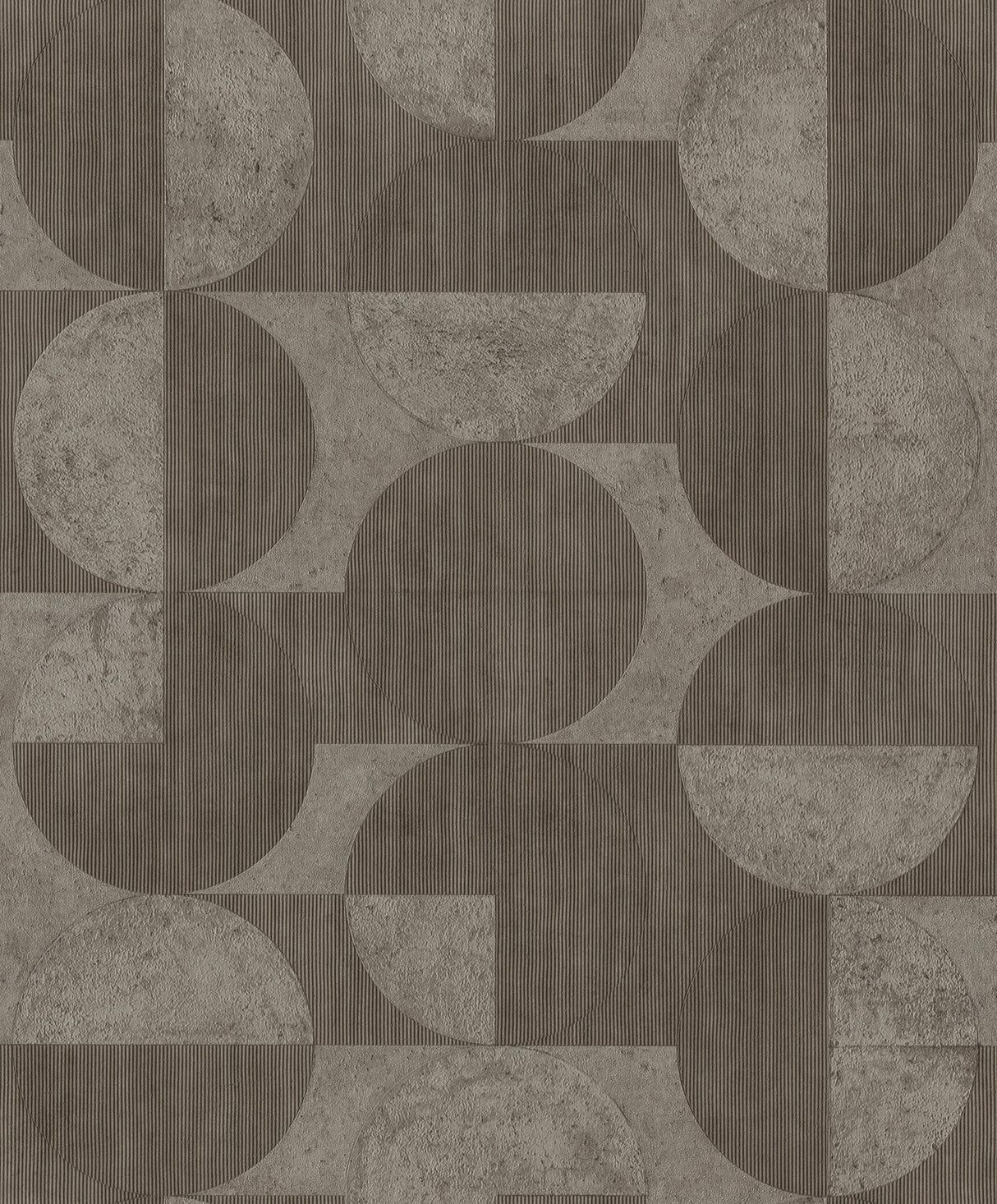 Advantage 2980-521368 Barcelo Brown Circles Wallpaper