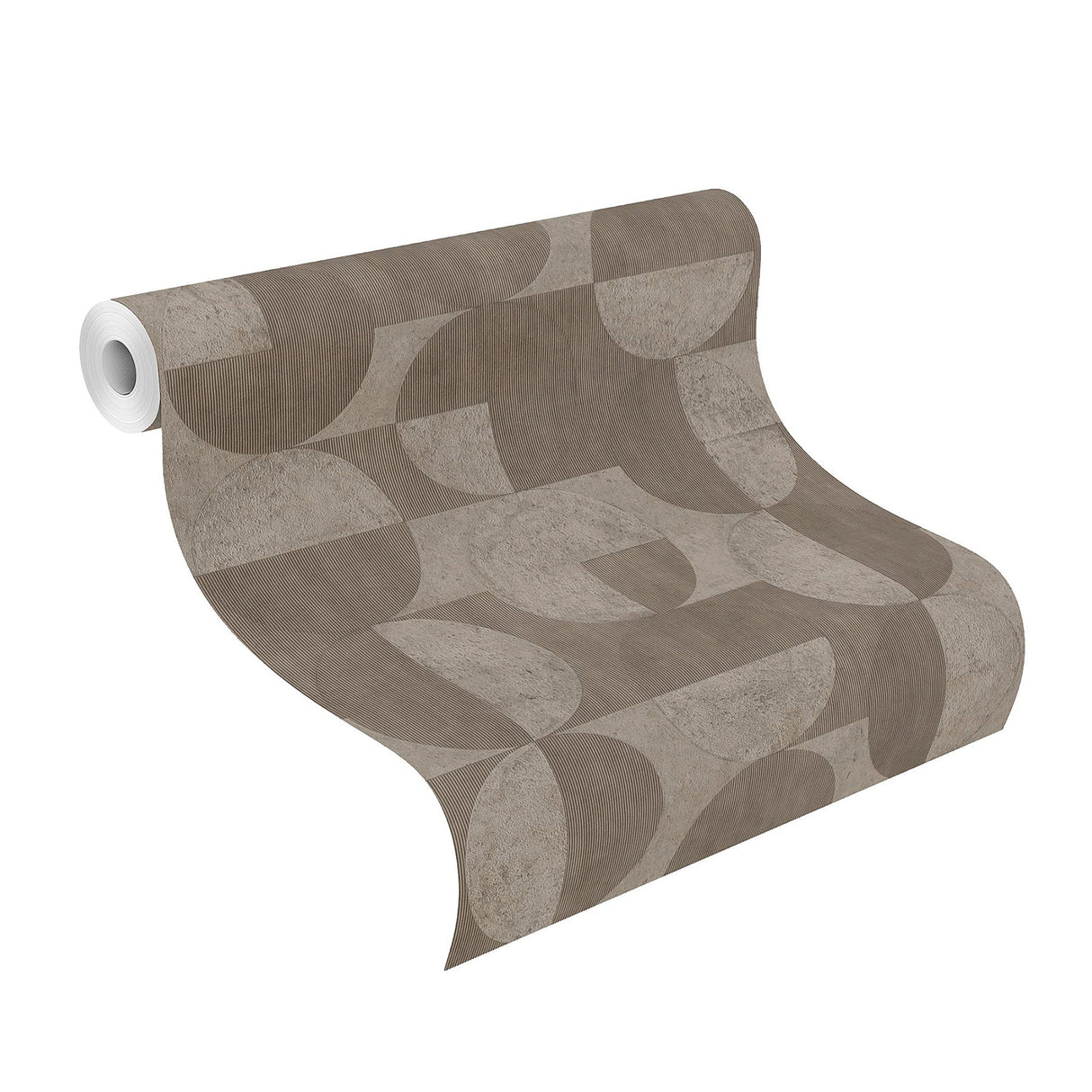 Advantage 2980-521368 Barcelo Brown Circles Wallpaper