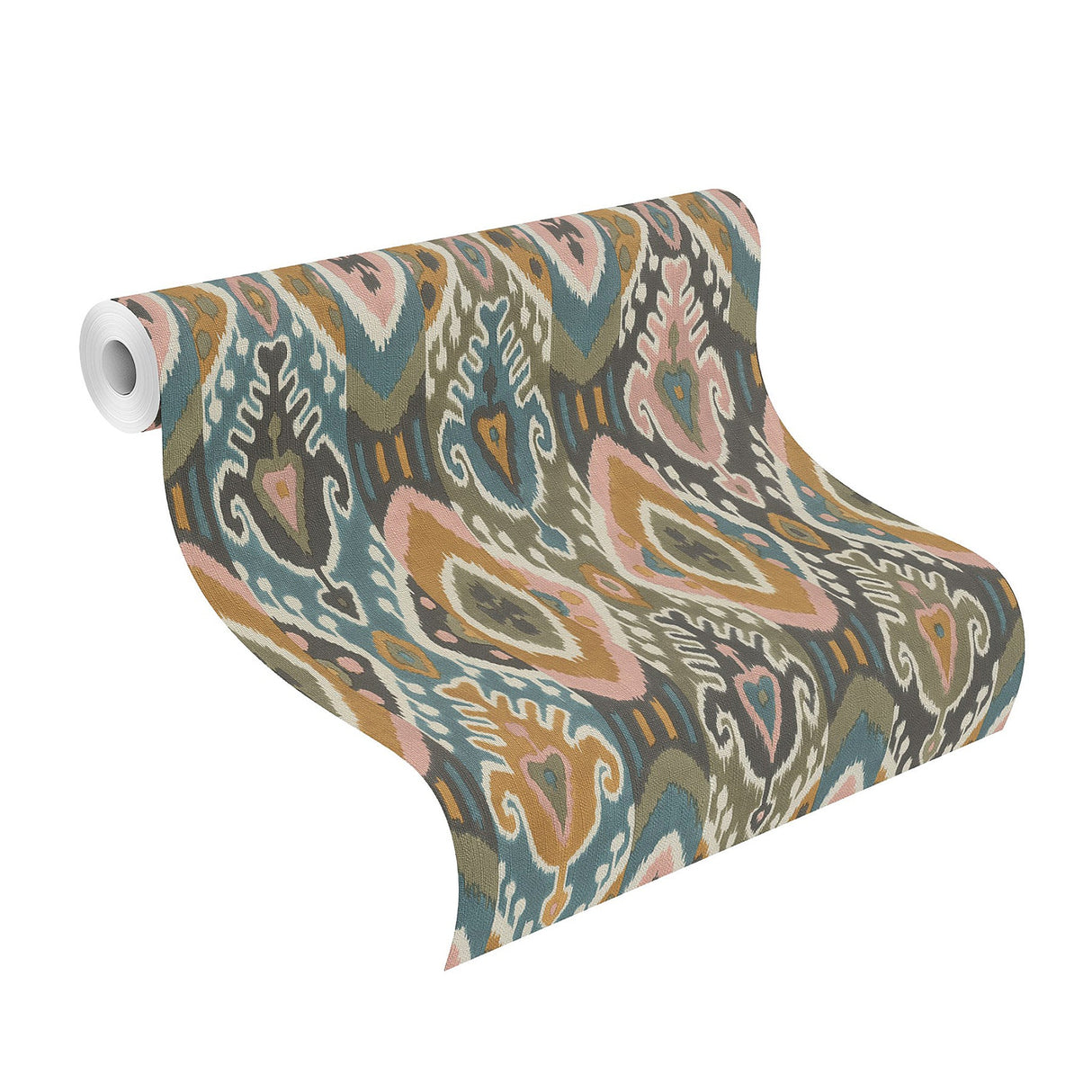 Advantage 2980-560572 Villon Mustard Ikat Wallpaper