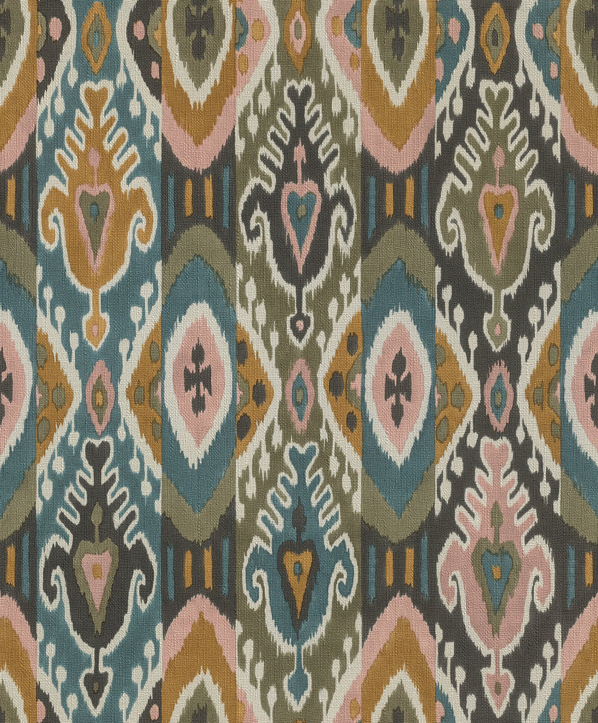 Advantage 2980-560572 Villon Mustard Ikat Wallpaper