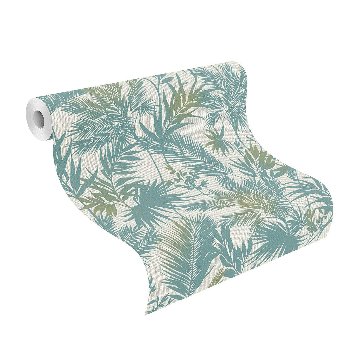 Advantage 2980-704112 Saura Teal Frond Wallpaper