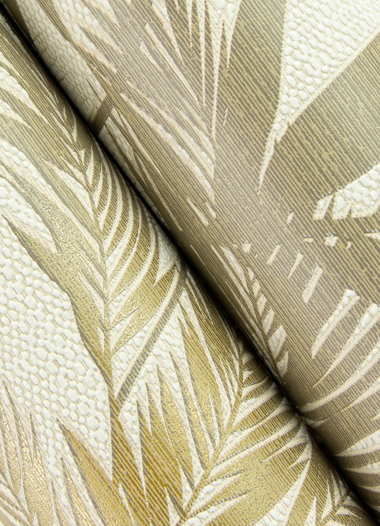 Advantage 2980-704136 Saura Brown Frond Wallpaper