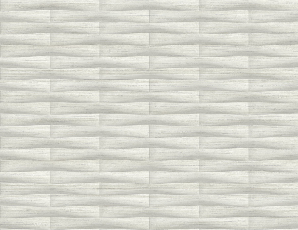 A-Street Prints 2988-70008 Gator Light Grey Geometric Stripe Wallpaper