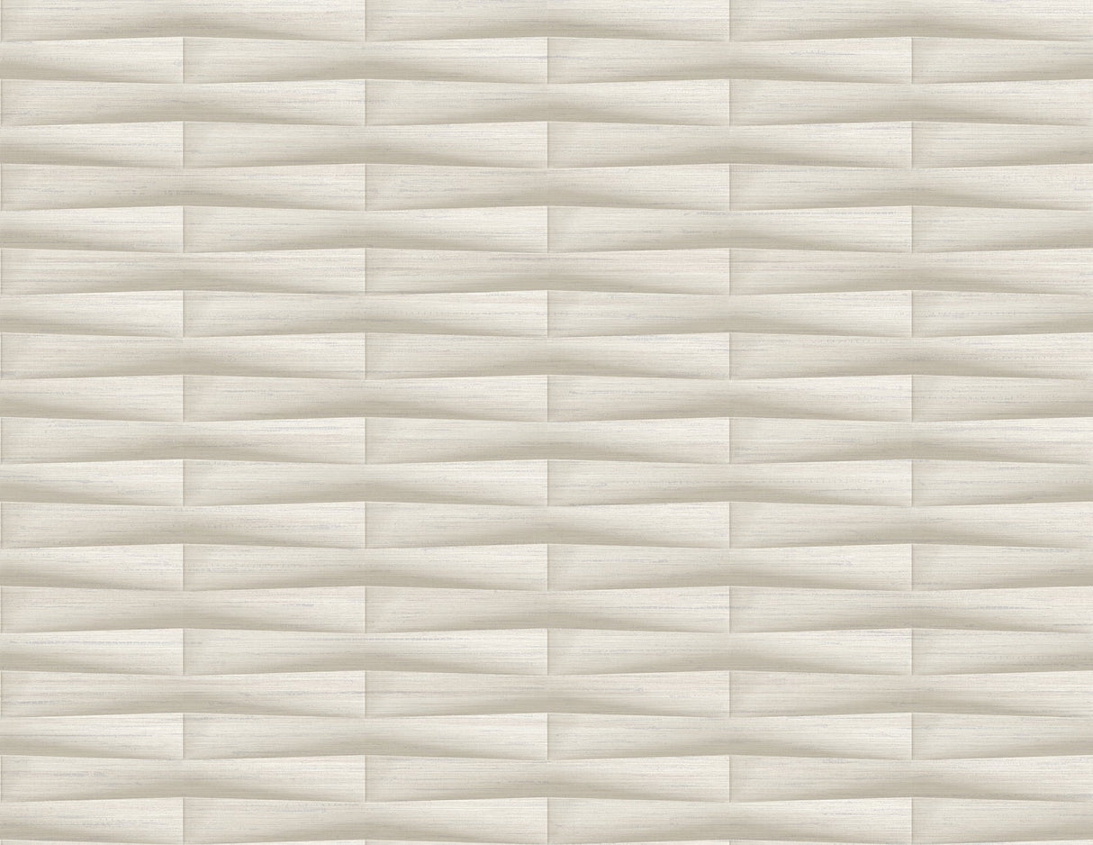 A-Street Prints 2988-70013 Gator Beige Geometric Stripe Wallpaper