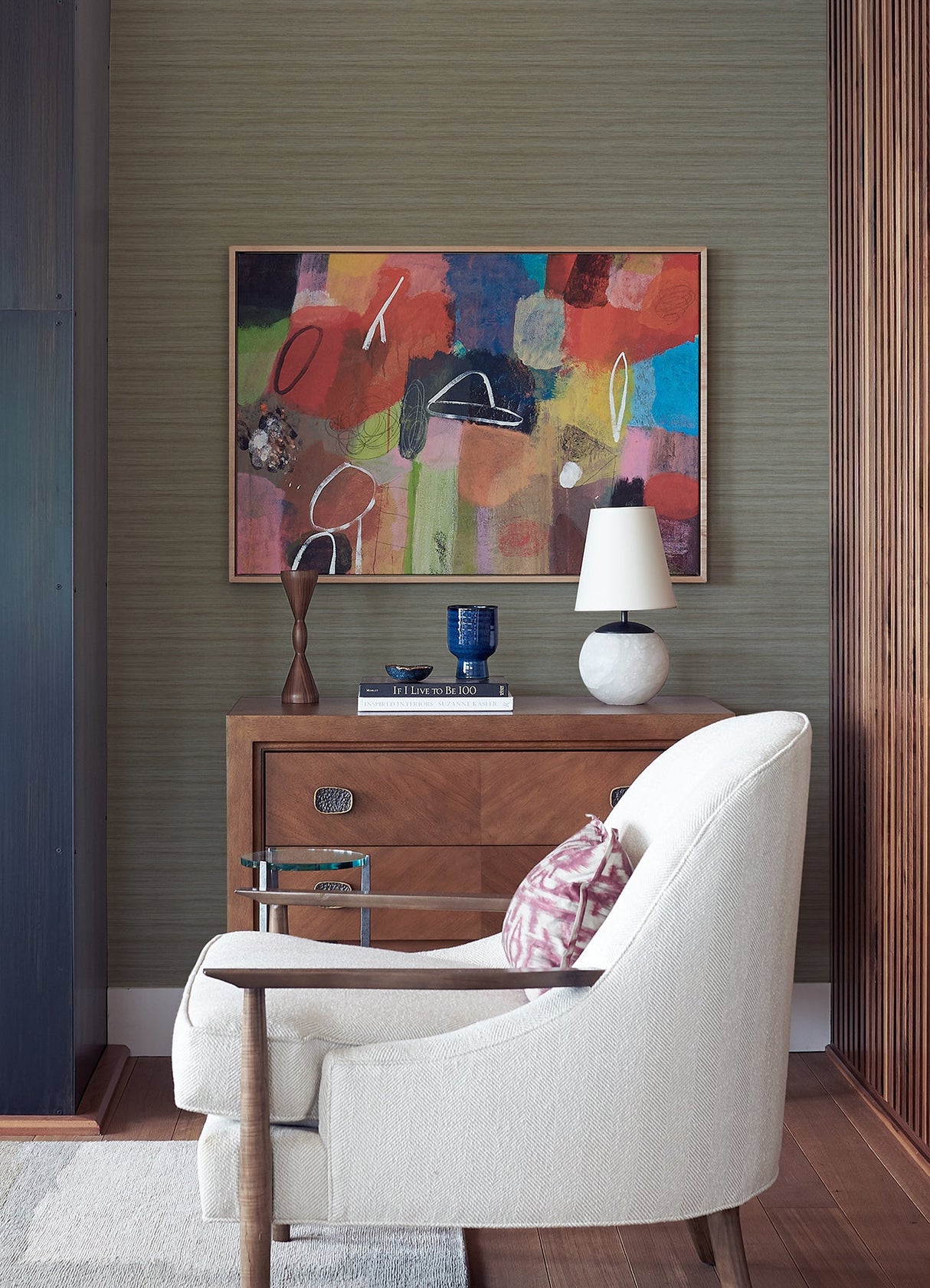 A-Street Prints 2988-70106 Shantung Brown Silk Wallpaper