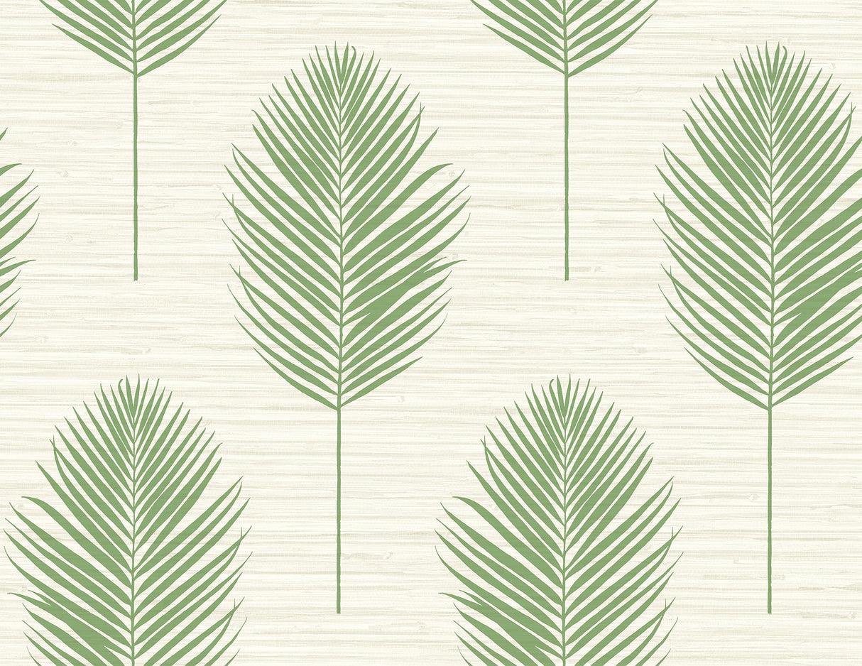 A-Street Prints 2988-70204 Bali Green Fern Wallpaper