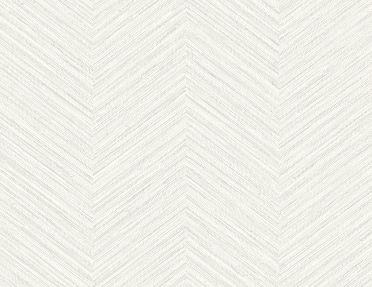 A-Street Prints 2988-70400 Apex White Weave Wallpaper