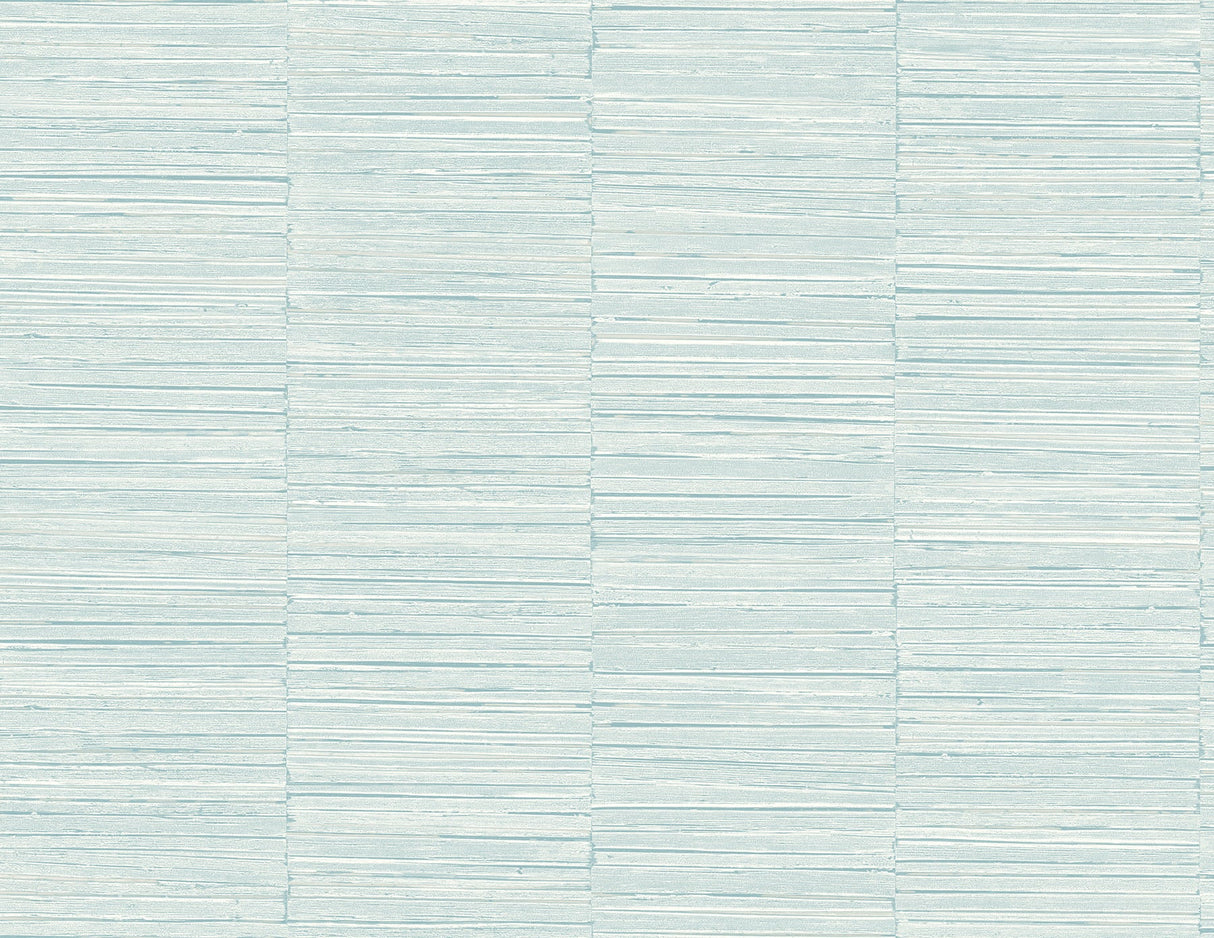 A-Street Prints 2988-70604 Jenga Aqua Striped Column Wallpaper